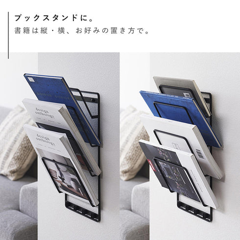 石こうボード壁対応ウォールタブレットホルダー タワー 4段.|s6
